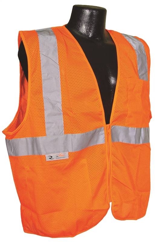 Hi-Viz Orange Economical Safety Vest