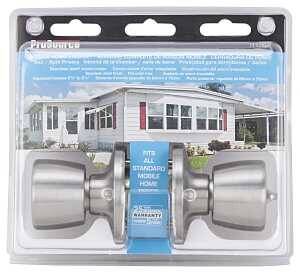 Stainless Steel Mobile Home Privacy Lockset 1 Stainless Steel Mobile Home Privacy Lockset