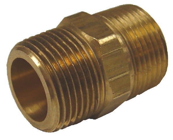 1/4-Inch X 1/8-Inch Brass Lead-Free Bar Stock Hex Nipple 1 1/8-Inch X 1/8-Inch Brass Lead-Free Bar Stock Hex Nipple