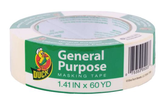 1.41-Inch X 60-Yard Beige General Purpose Masking Tape 2 1.41-Inch X 60-Yard Beige General Purpose Masking Tape