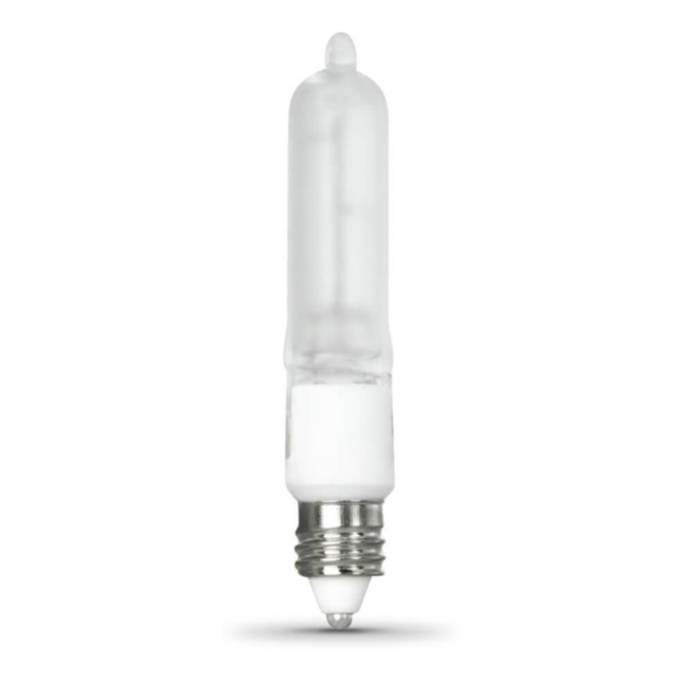 75-Watt Warm White T4 E11-Mini Candelabra Dimmable Halogen Bulb, 1-Pack 1 75-Watt Warm White T4 E11-Mini Candelabra Dimmable Halogen Bulb, 1-Pack