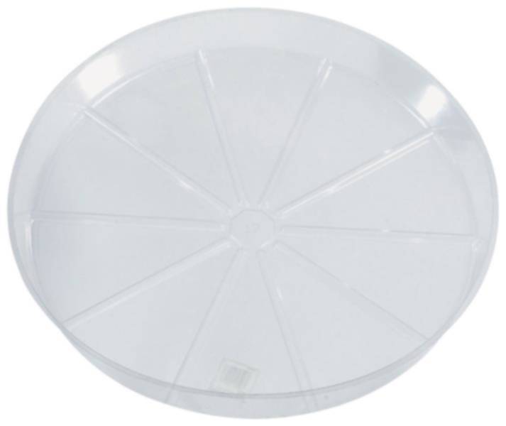 8-Inch Clear Plastic Plant Saucer 1 17-Inch Clear Plant Saucer