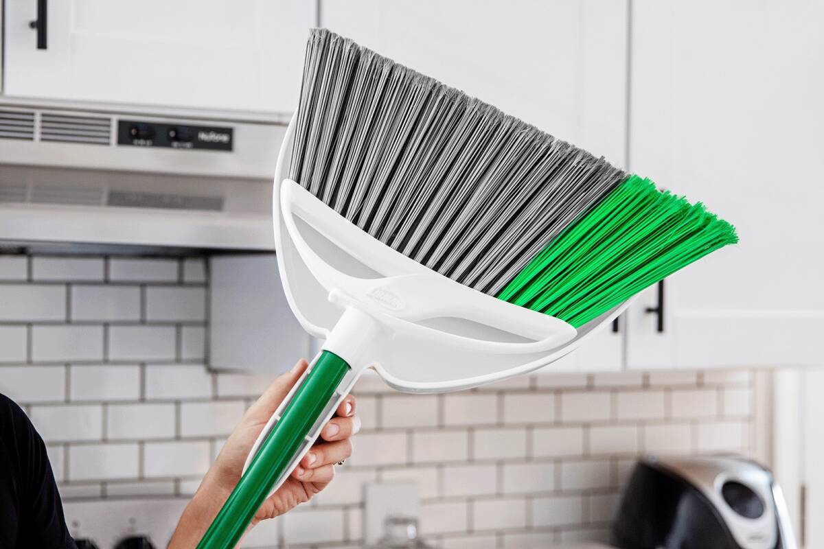 XL Indoor/ Outdoor Angle Broom with Dustpan 4 XL Indoor/ Outdoor Angle Broom with Dustpan