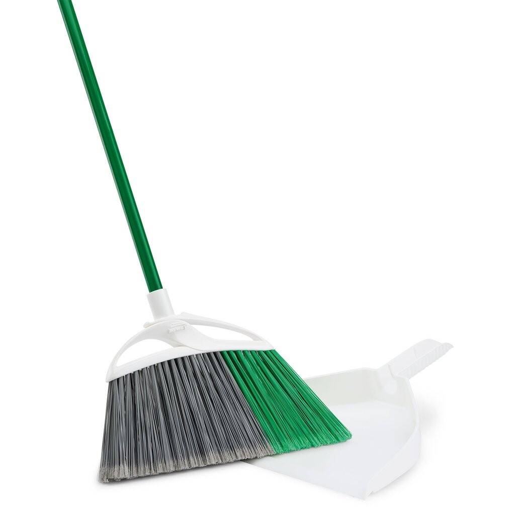 XL Indoor/ Outdoor Angle Broom with Dustpan 6 XL Indoor/ Outdoor Angle Broom with Dustpan