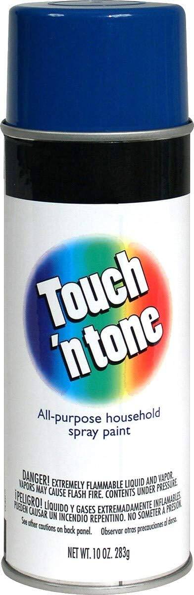 Touch 'N Tone 10-Ounce Royal Blue Gloss Spray Paint 1 Touch 'N Tone 10-Ounce Royal Blue Gloss Spray Paint