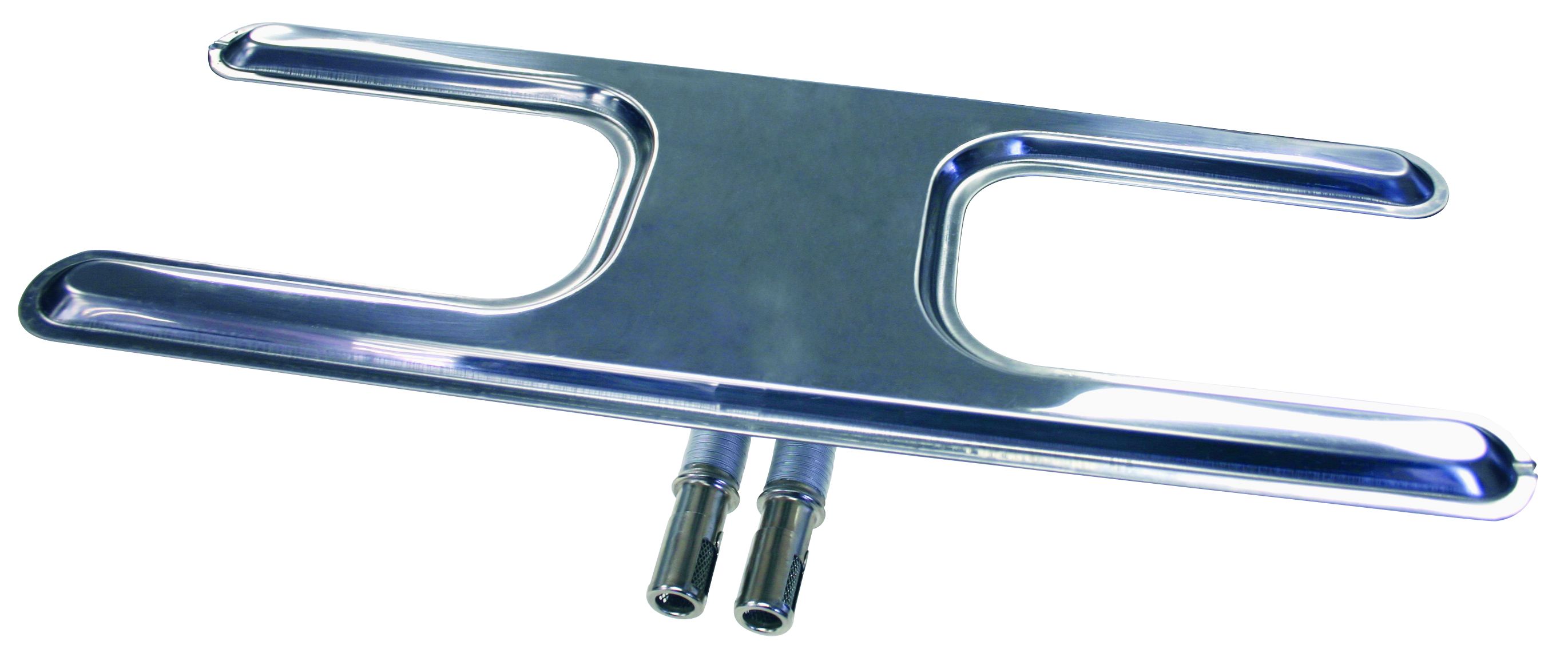16-Inch Stainless Steel Dual Grill Burner 1 16-Inch Stainless Steel Dual Grill Burner