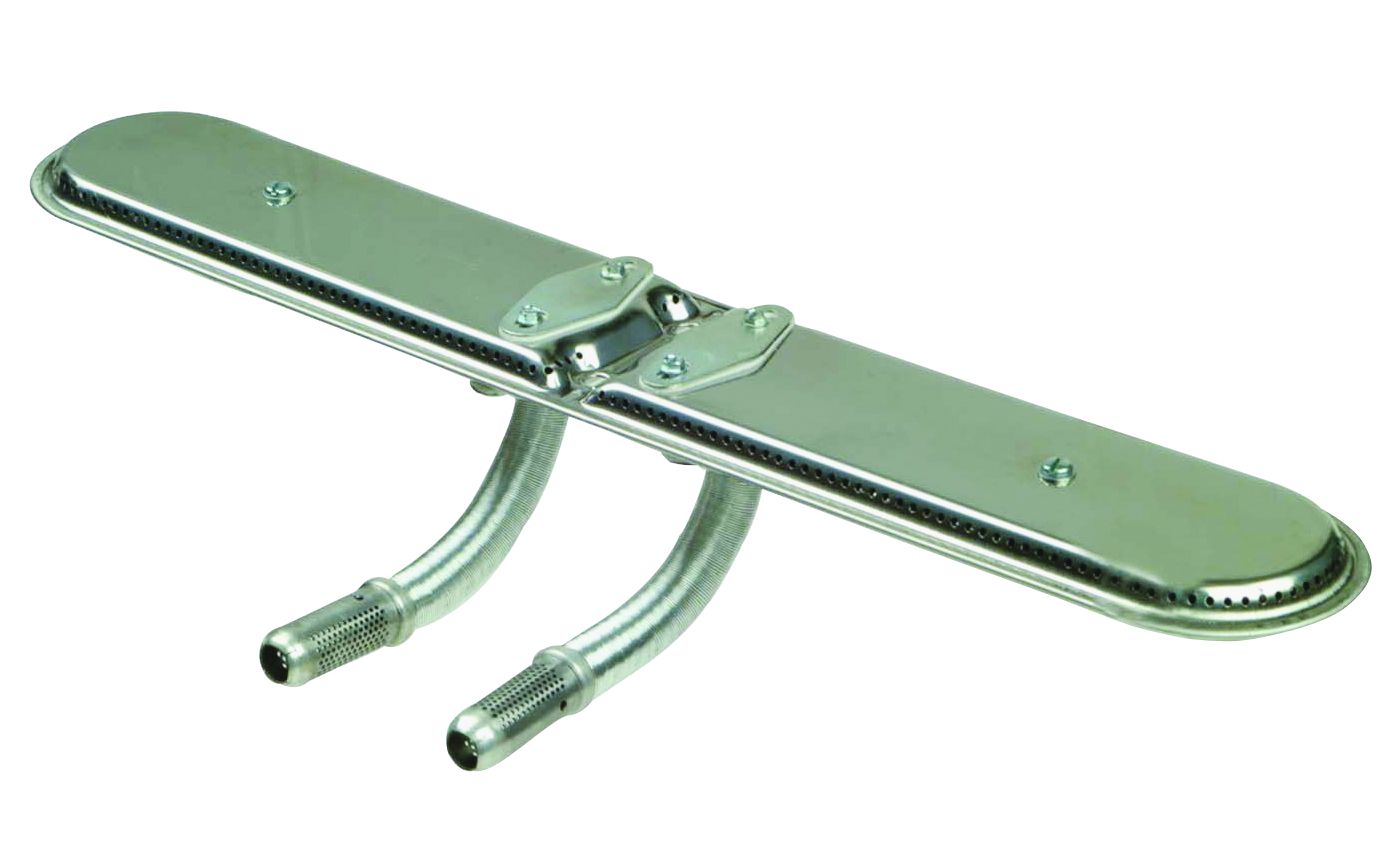 15-1/2-Inch Stainless Steel Universal Fit Bar Burner