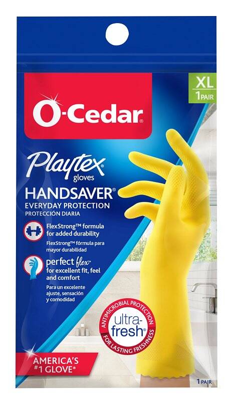 Extra-Large Playtex® HandSaver® Reusable Cleaning Gloves 5 Extra-Large Playtex® HandSaver® Reusable Cleaning Gloves