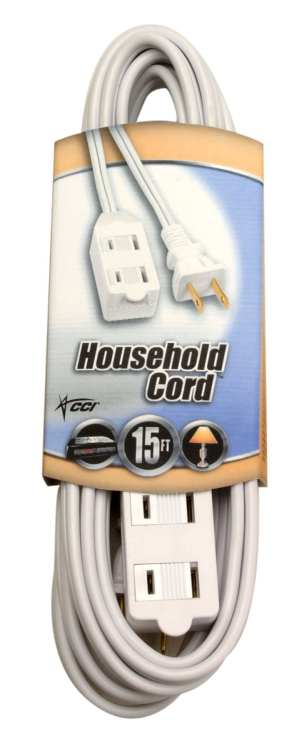 15-Foot 16/2 SPT-2 Indoor Extension Cord 1 15-Foot 16/2 SPT-2 Indoor Extension Cord
