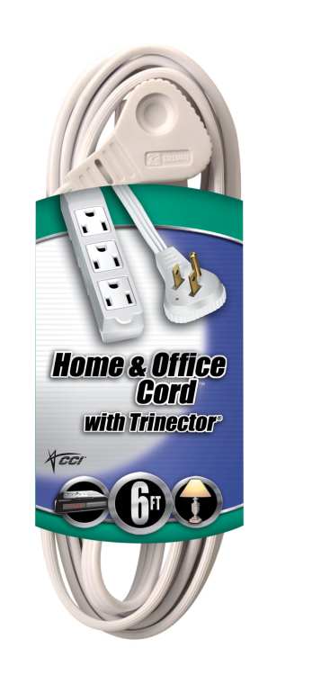 6-Foot Indoor Extension Cord