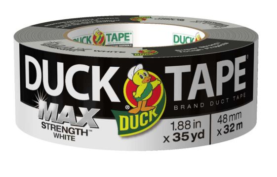 1.88-Inch X 35-Yard White Max Strength Duct Tape 2 1.88-Inch X 35-Yard White Max Strength Duct Tape