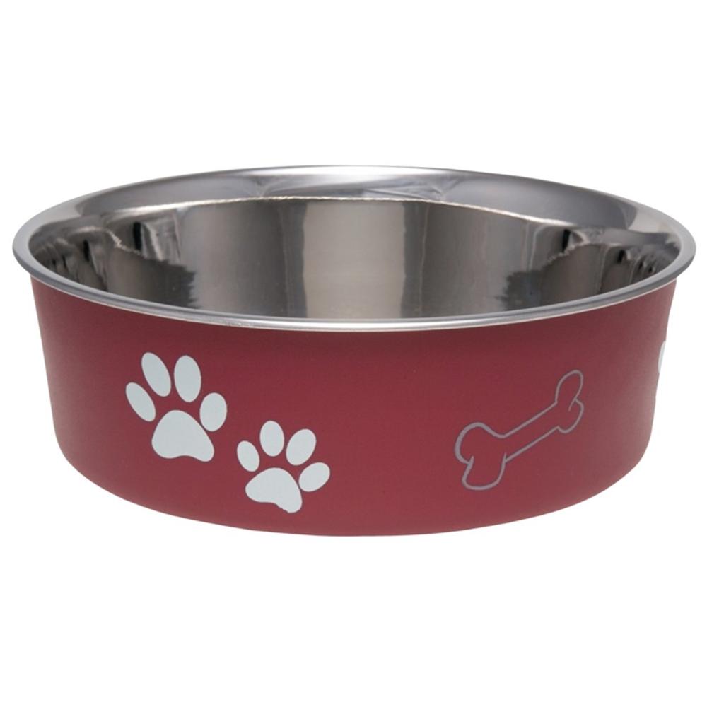 Medium Merlot Classic Bella Pet Bowl