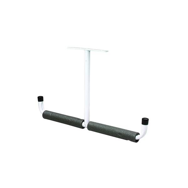 50-Pound Capacity White Steel Storage Hanger 1 50-Pound Capacity White Steel Storage Hanger