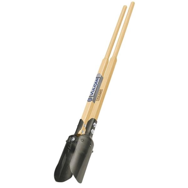Post Hole Digger With 48-Inch Wood Handle