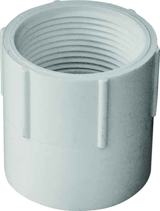 SCH 40 Socket x FPT PVC Pipe Adapter, 1-1/4 1 SCH 40 Socket x FPT PVC Pipe Adapter, 1-1/4\