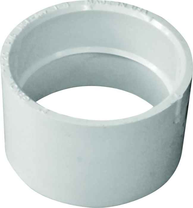 Hub DWV PVC Coupling, 2 1 Hub DWV PVC Coupling, 2\
