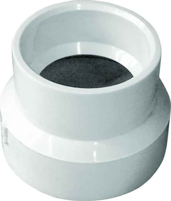 Hub DWV PVC Reducing Coupling, 2 1 Hub DWV PVC Reducing Coupling, 2\