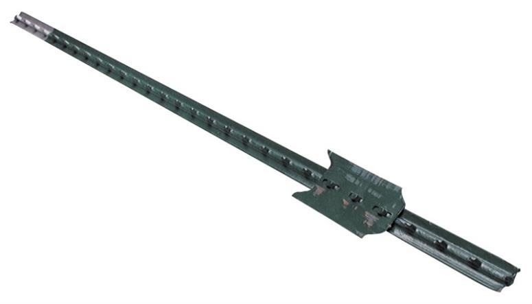 6-1/2-Inch Green Heavy Duty Fence T-Post