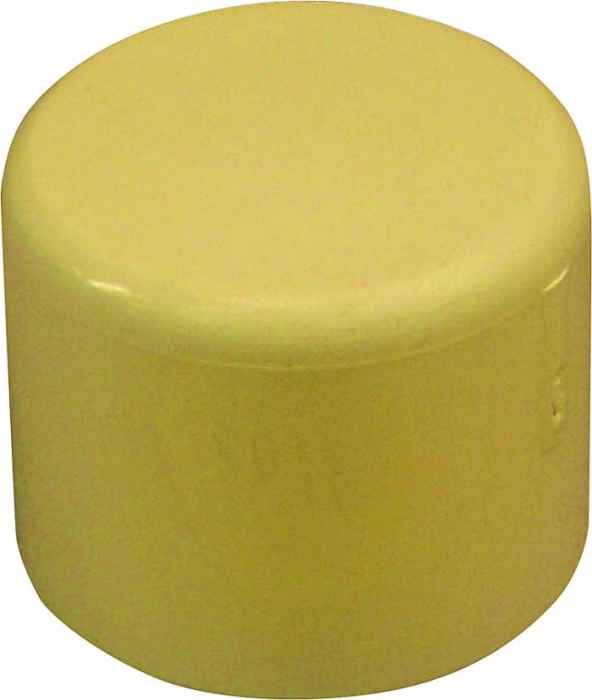 SCH 40CPVC Tube Cap, 3/4 1 SCH 40CPVC Tube Cap, 3/4\