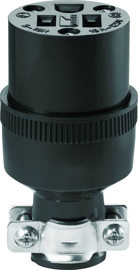 125-Volt General Duty Straight Blade Electrical Connector