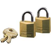 3/4-Inch Brass Pin Tumbler Padlock 2-Pack 1 3/4-Inch Brass Pin Tumbler Padlock 2-Pack
