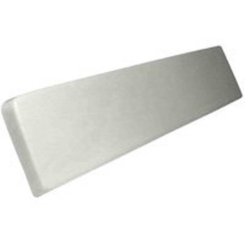 3/4-Inch x 3-1/2-Inch x 22-Inch Solid White Left-Hand Sidesplash