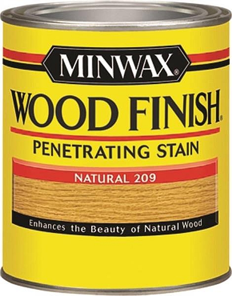 Natural Wood Finish Stain 1/2-Pint 1 Natural Wood Finish Stain 1/2-Pint