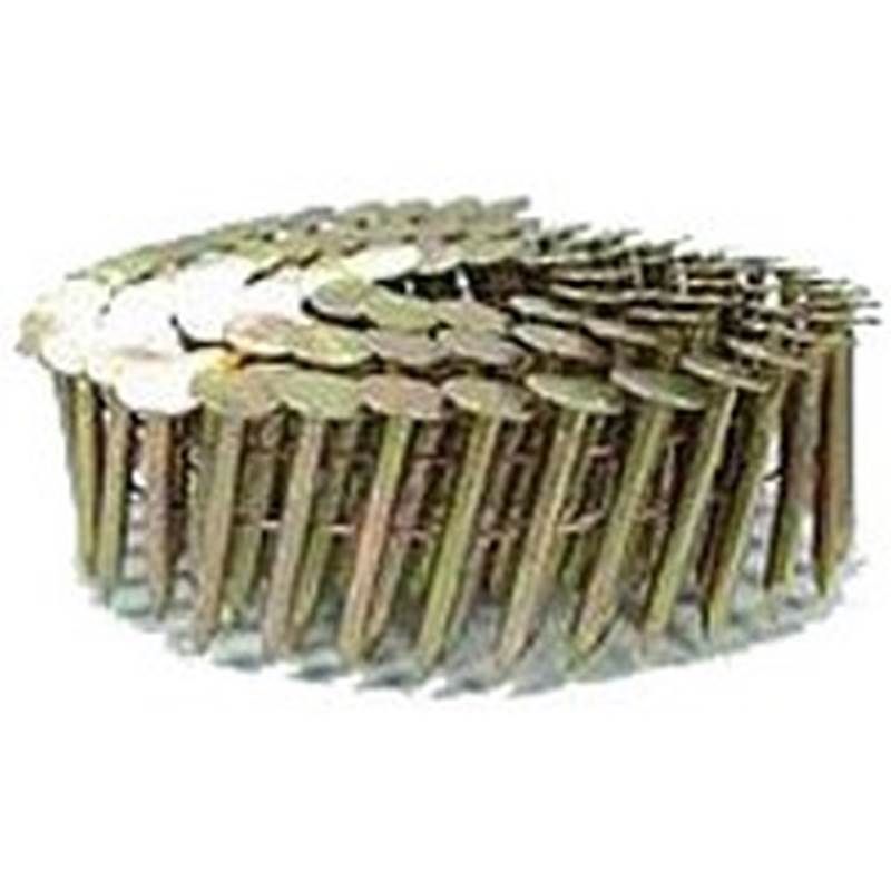 ProSource 0611050 Coiled, 1-Inch X 0.120-Inch Diameter, 15-Degree Electro GalvanizedBulk Roofing Nail, 72-Pack
