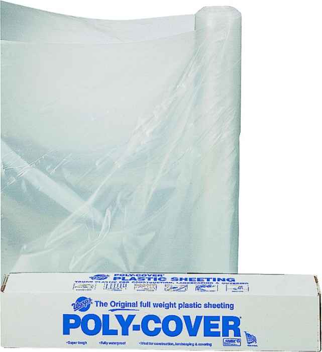 10 x 100-Foot 6-Mil Clear Poly Film