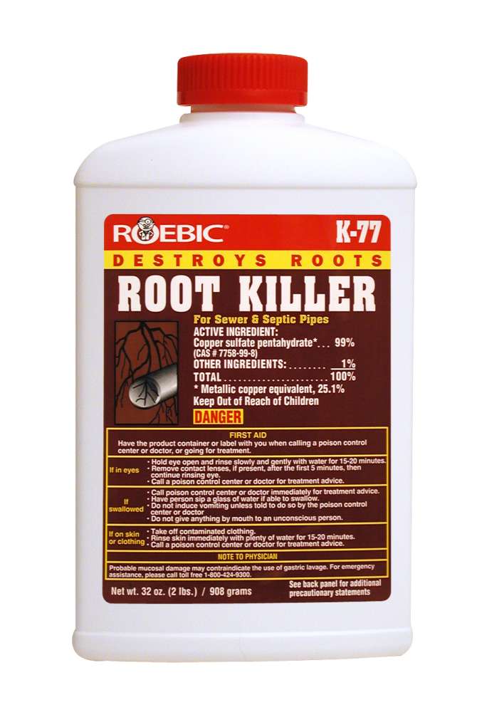 32-Ounce Root Killer For Sewer And Septic Pipes 1 32-Ounce Root Killer For Sewer And Septic Pipes