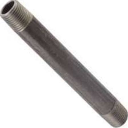 Steel Black Pipe Nipple, 1 1 Steel Black Pipe Nipple, 1\
