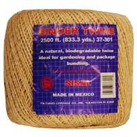 Binder Sisal Twine 2500 Ft