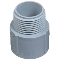 1-1/2-Inch Gray Schedule 40 & 80 Male Terminal Adapter