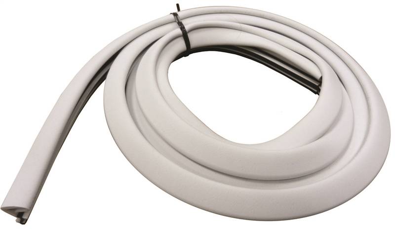 84-Inch White Door Jamb Weatherstrip 1 84-Inch White Door Jamb Weatherstrip