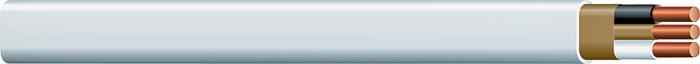 250-Foot White Type Nm Building Wire