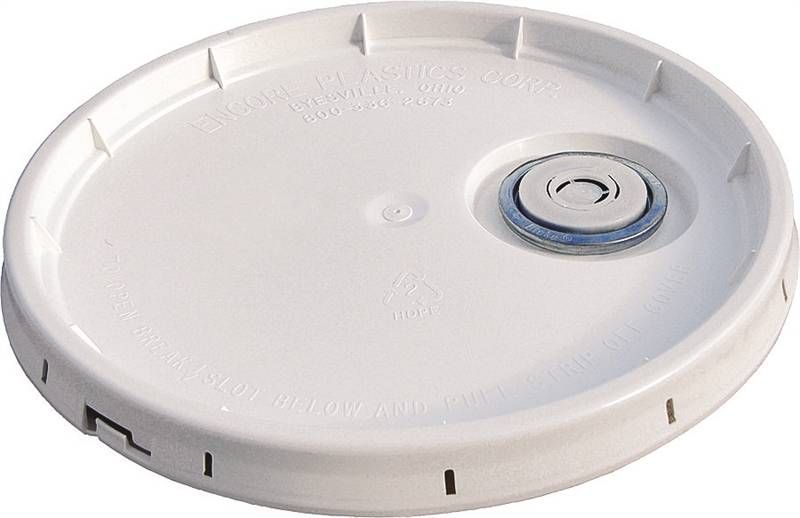 5-Gallon Tear Strip Lid With Senior Rieke Spout