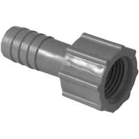1/2-Inch Gray Polyethylene Hose Adapter