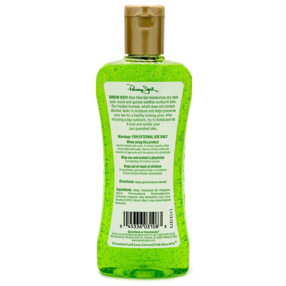 8-Fl. Oz. Green Ice Aloe Vera Gel