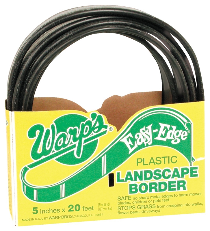 5-Inch X 20-Foot Black Landcape Border 1 5-Inch X 20-Foot Black Landcape Border
