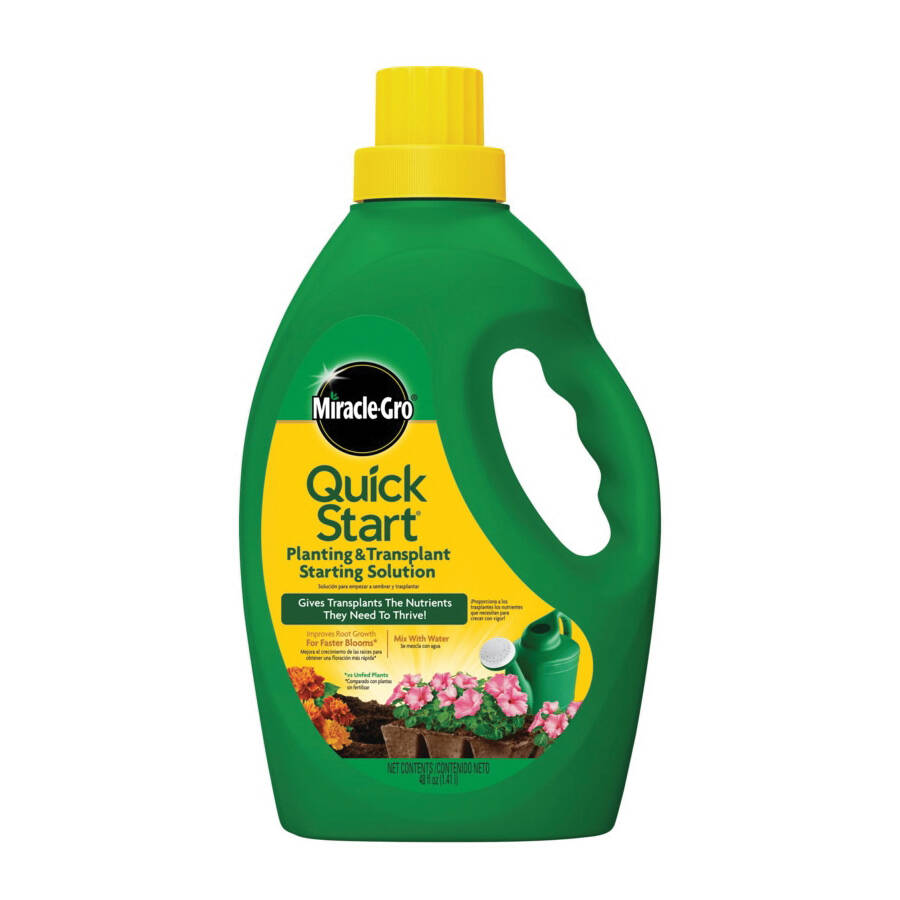48-Fl. Oz. Quick Start® Planting And Transplant Starting Solution, 4-12-4 1 48-Fl. Oz. Quick Start® Planting And Transplant Starting Solution, 4-12-4