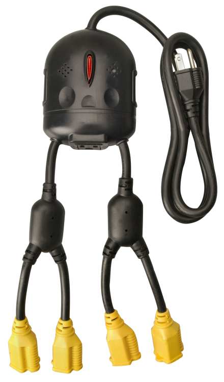 5-Outlet Penta Power Strip With 4-Foot Cord