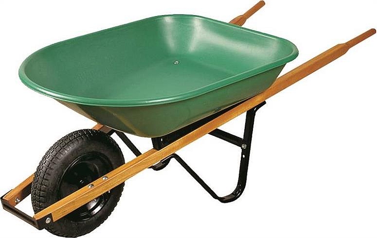 4 Cu. Ft. Steel Wheelbarrow