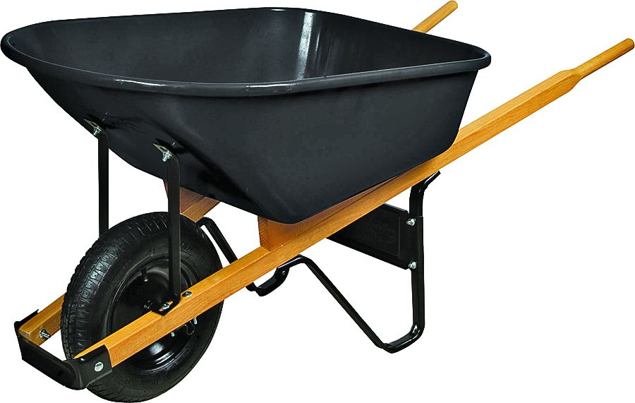 6 Cu. Ft. Steel Wheelbarrow