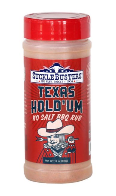 12-Ounce Texas Hold'um No Salt BBQ Rub