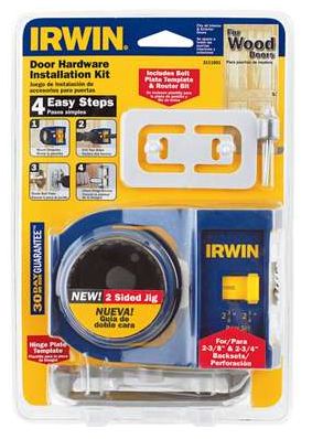 Wood Door Hardware Installation Kit, 7-Piece 2 Wood Door Hardware Installation Kit, 7-Piece