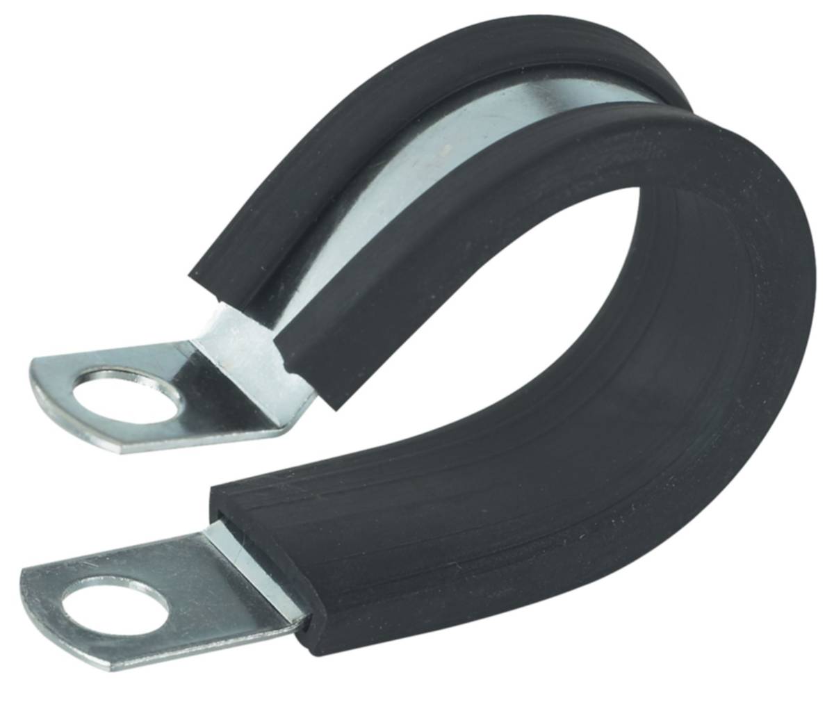 1/2-Inch Rubber Insulated Clamps, 2-Pack