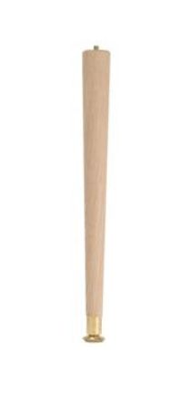 12-Inch Hardwood Round Taper Table Legs 1 12-Inch Hardwood Round Taper Table Legs