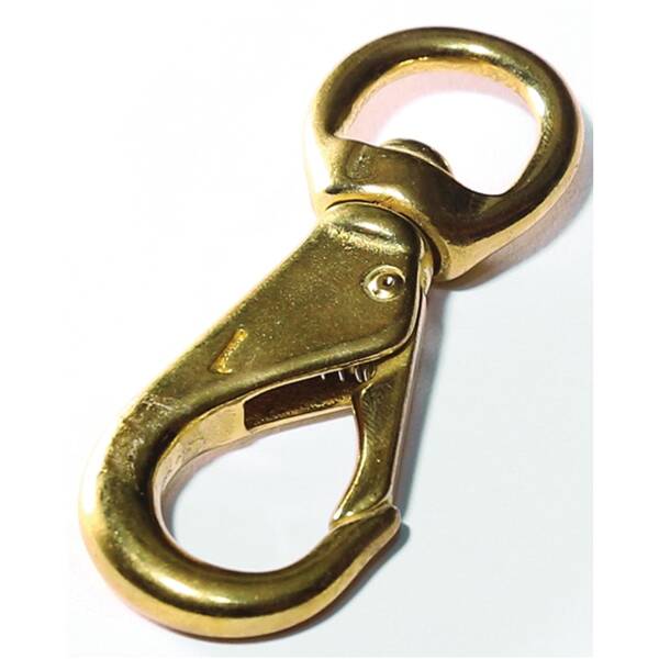 Polished Solid Bronze Quick Snap, 60-Pound Working Load 1 Polished Solid Bronze Quick Snap, 60-Pound Working Load