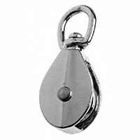 Single Sheave Single Wheel Swivel Eye Rope Pulley 1 In