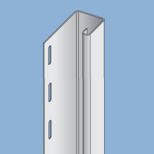 1/2-Inch X 12-1/2-Foot Cape Cod Gray Aluminum J-Channel